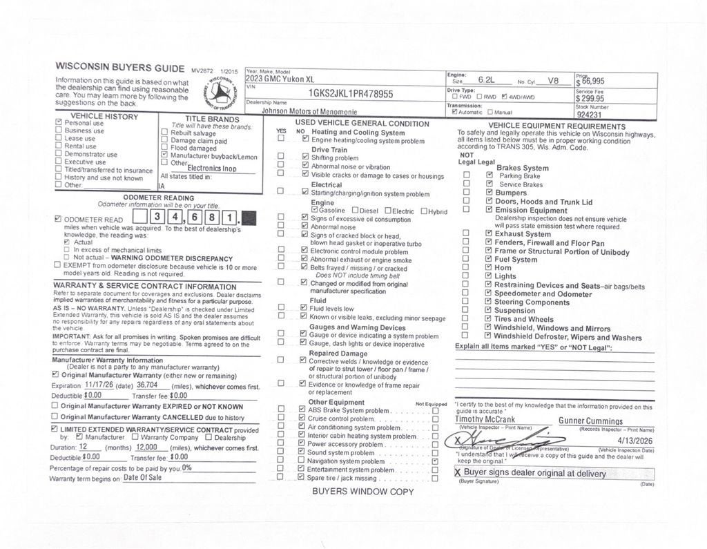 2023 GMC Yukon XL Denali