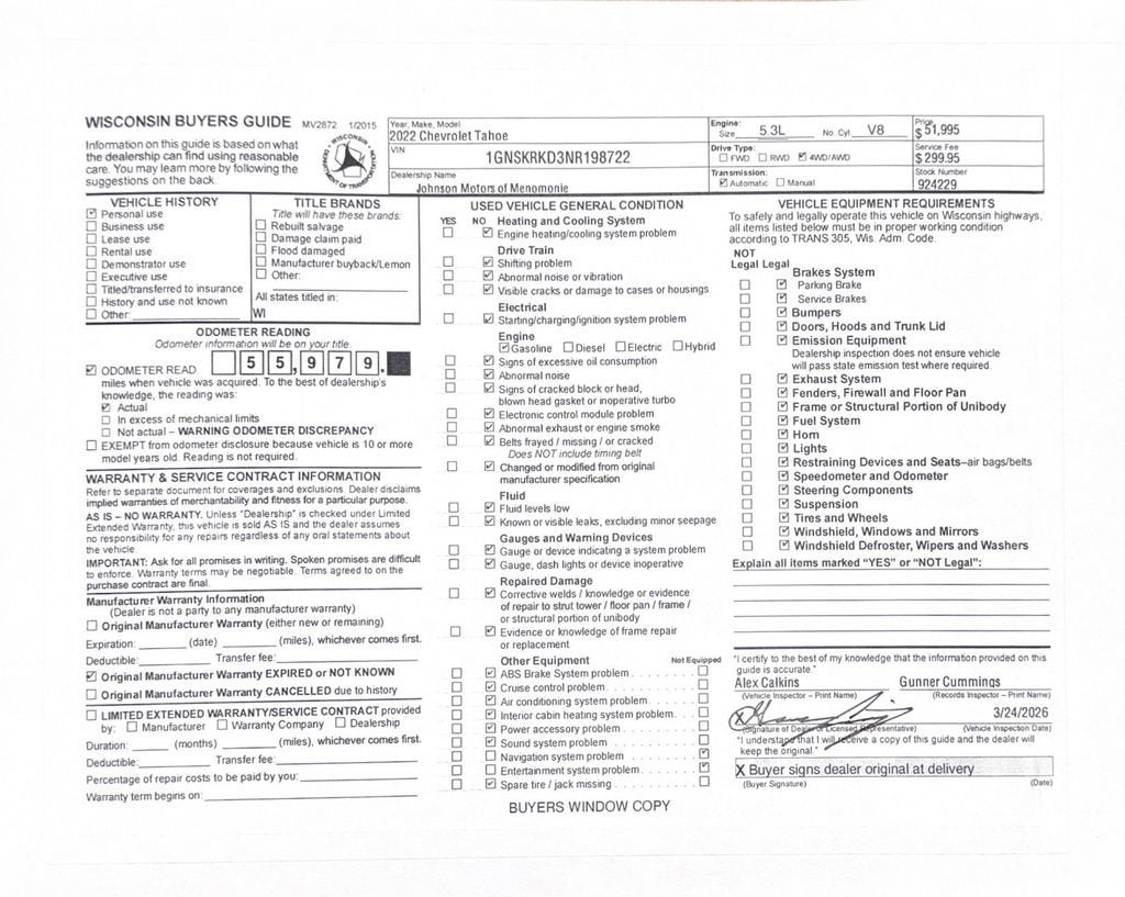 2022 Chevrolet Tahoe RST