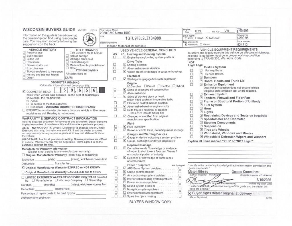 2020 GMC Sierra 1500 Denali