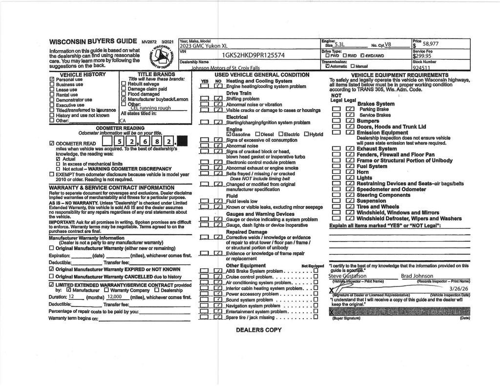 2023 GMC Yukon XL AT4