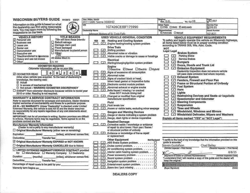 2011 GMC Sierra 3500 HD DRW Denali