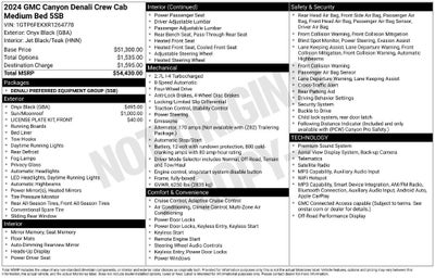 2024 GMC Canyon Denali