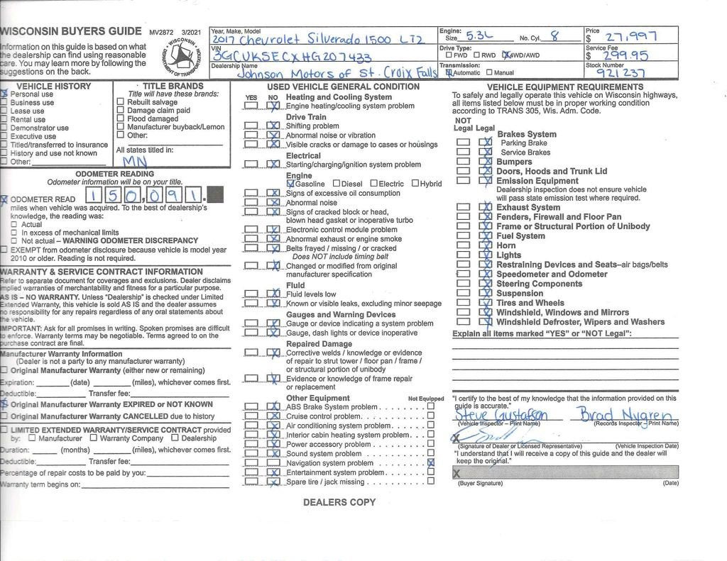 2017 Chevrolet Silverado 1500 LTZ