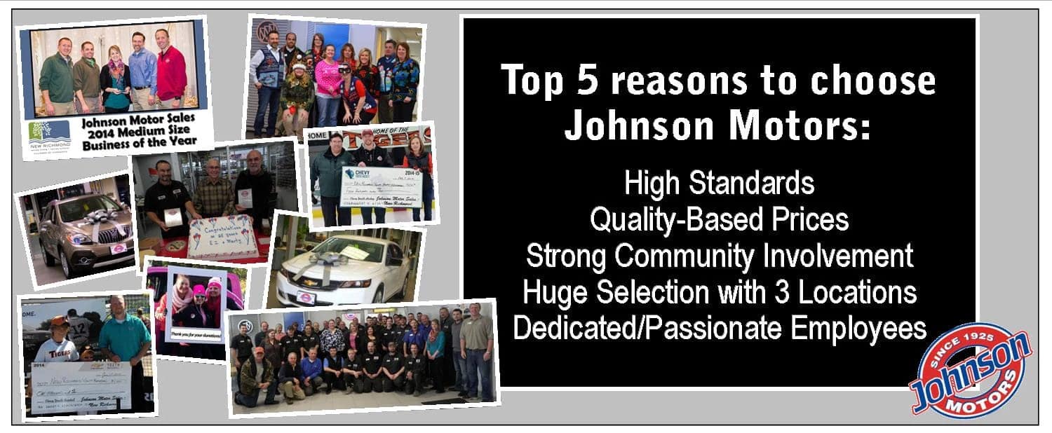 Johnson Motor Sales New Richmond Buick in NEW RICHMOND WI